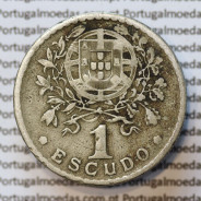 MOEDA DE UM ESCUDO (1$00) ALPACA 1931 MBC