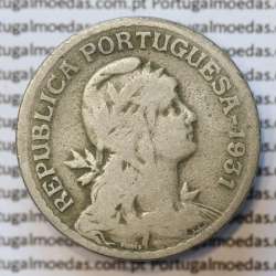 MOEDA DE UM ESCUDO (1$00) ALPACA 1931 BC+ MOEDA DE UM ESCUDO (1$00) ALPACA 1931 BC+