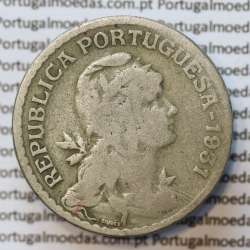 MOEDA DE UM ESCUDO (1$00) ALPACA 1931 BC