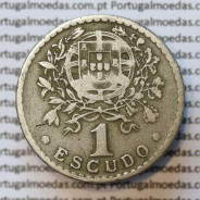 MOEDA DE UM ESCUDO (1$00) ALPACA 1939 MBC