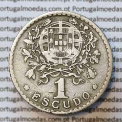 MOEDA DE UM ESCUDO (1$00) ALPACA 1939 MBC