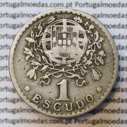 MOEDA DE UM ESCUDO (1$00) ALPACA 1939 MBC