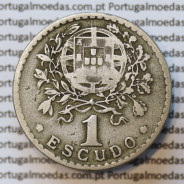 MOEDA DE UM ESCUDO (1$00) ALPACA 1939 MBC