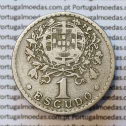 MOEDA DE UM ESCUDO (1$00) ALPACA 1939 MBC