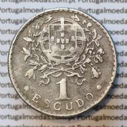 MOEDA DE UM ESCUDO (1$00) ALPACA 1939 MBC
