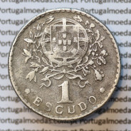MOEDA DE UM ESCUDO (1$00) ALPACA 1939 MBC