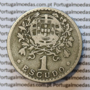 MOEDA DE UM ESCUDO (1$00) ALPACA 1939 BC+