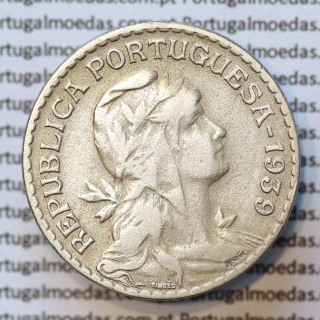 MOEDA DE UM ESCUDO (1$00) ALPACA 1939 BC+