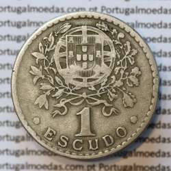 MOEDA DE UM ESCUDO (1$00) ALPACA 1939 BC+