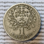 MOEDA DE UM ESCUDO (1$00) ALPACA 1939 BC+