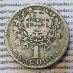 MOEDA DE UM ESCUDO (1$00) ALPACA 1939 BC+