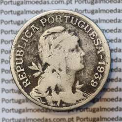MOEDA DE UM ESCUDO (1$00) ALPACA 1939 BC MOEDA DE UM ESCUDO (1$00) ALPACA 1939 BC