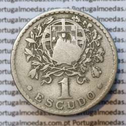 MOEDA DE UM ESCUDO (1$00) ALPACA 1939 BC- / REG