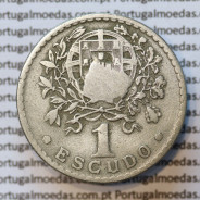 MOEDA DE UM ESCUDO (1$00) ALPACA 1939 BC- / REG