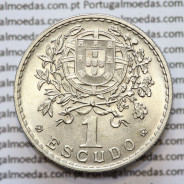 1 Escudo 1940 Alpaca, 1$00 1940 alpaca Republica Portuguesa, (Soberba), World Coins Portugal  KM 578