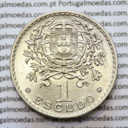 1 Escudo 1940 Alpaca, 1$00 1940 alpaca Republica Portuguesa, (Bela/Soberba), World Coins Portugal KM 578