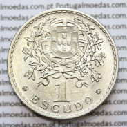 MOEDA DE UM ESCUDO (1$00) ALPACA 1940 BELA / SOBERBA