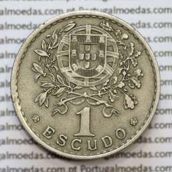 MOEDA DE UM ESCUDO (1$00) ALPACA 1940 MBC +