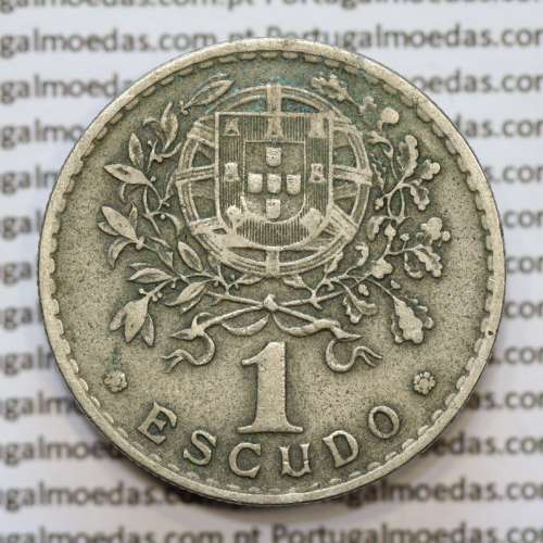 MOEDA DE UM ESCUDO (1$00) ALPACA 1940 MBC +