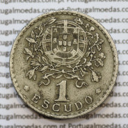 MOEDA DE UM ESCUDO (1$00) ALPACA 1940 MBC +