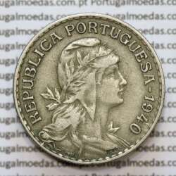 MOEDA DE UM ESCUDO (1$00) ALPACA 1940 MBC +