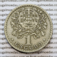 MOEDA DE UM ESCUDO (1$00) ALPACA 1940 MBC +