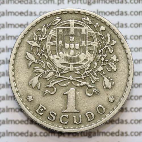 MOEDA DE UM ESCUDO (1$00) ALPACA 1940 MBC +