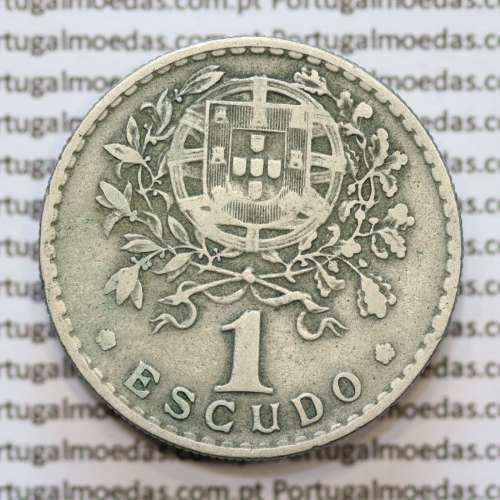 MOEDA DE UM ESCUDO (1$00) ALPACA 1940 MBC
