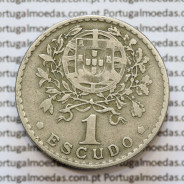 MOEDA DE UM ESCUDO (1$00) ALPACA 1940 MBC