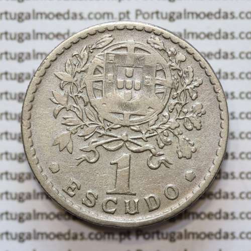 MOEDA DE UM ESCUDO (1$00) ALPACA 1940 MBC