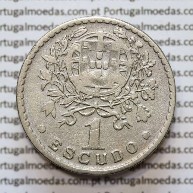 MOEDA DE UM ESCUDO (1$00) ALPACA 1940 MBC