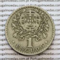 MOEDA DE UM ESCUDO (1$00) ALPACA 1940 MBC