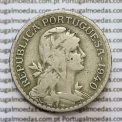 MOEDA DE UM ESCUDO (1$00) ALPACA 1940 BC