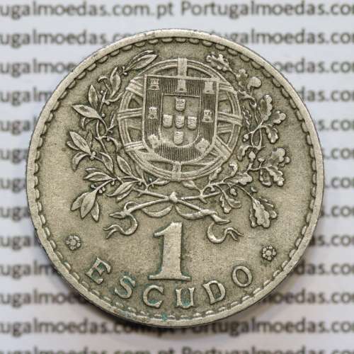 MOEDA DE UM ESCUDO (1$00) ALPACA 1944 MBC