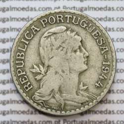 MOEDA DE UM ESCUDO (1$00) ALPACA 1944 BC+ MOEDA DE UM ESCUDO (1$00) ALPACA 1944 BC+
