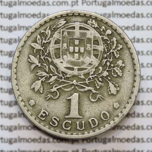MOEDA DE UM ESCUDO (1$00) ALPACA 1944 BC+