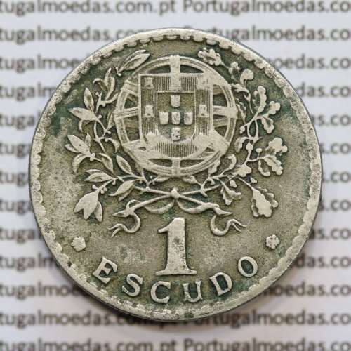 MOEDA DE UM ESCUDO (1$00) ALPACA 1944 BC+