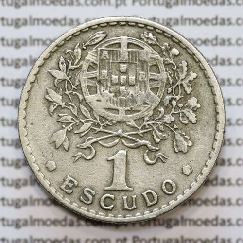 MOEDA DE UM ESCUDO (1$00) ALPACA 1944 BC+