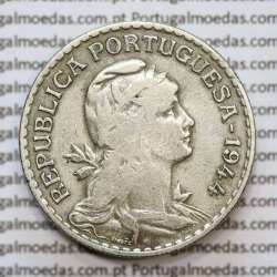 MOEDA DE UM ESCUDO (1$00) ALPACA 1944 BC+