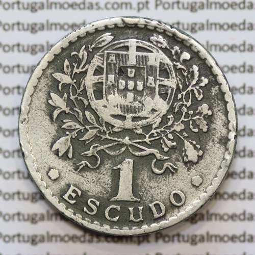 MOEDA DE UM ESCUDO (1$00) ALPACA 1944 BC