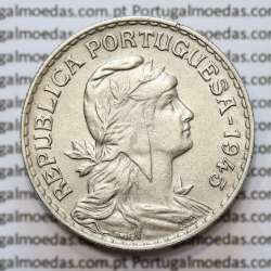 MOEDA DE UM ESCUDO (1$00) ALPACA 1945 MBC+/BELA-