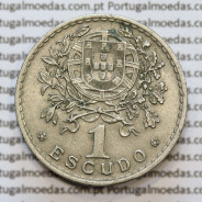 MOEDA DE UM ESCUDO (1$00) ALPACA 1945 MBC+/BELA-
