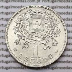 MOEDA DE UM ESCUDO (1$00) ALPACA 1945 MBC+/BELA-