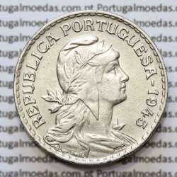 MOEDA DE UM ESCUDO (1$00) ALPACA 1945 MBC+