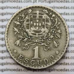 MOEDA DE UM ESCUDO (1$00) ALPACA 1945 MBC+