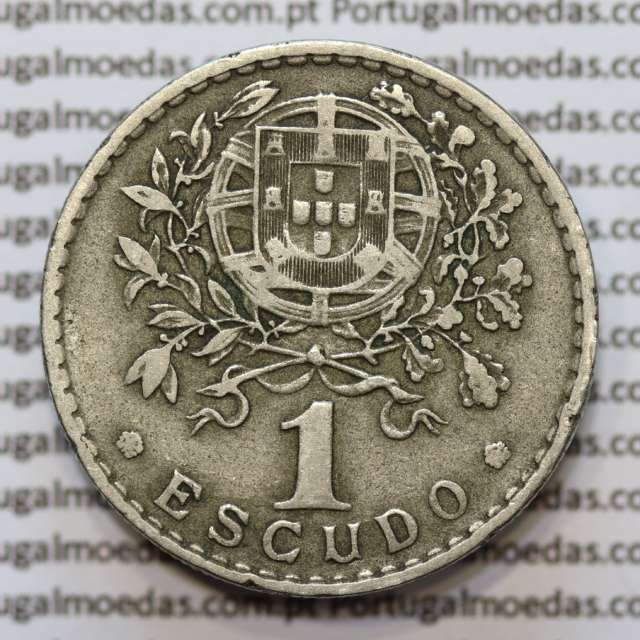 MOEDA DE UM ESCUDO (1$00) ALPACA 1945 MBC+