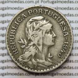 MOEDA DE UM ESCUDO (1$00) ALPACA 1945 MBC+
