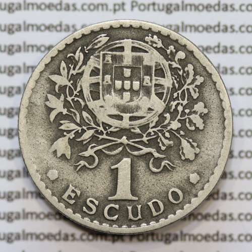 MOEDA DE UM ESCUDO (1$00) ALPACA 1945 MBC