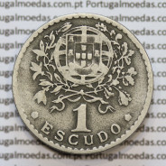 MOEDA DE UM ESCUDO (1$00) ALPACA 1945 MBC