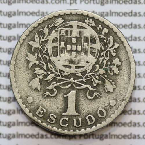 MOEDA DE UM ESCUDO (1$00) ALPACA 1945 BC+